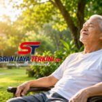 5 Menu Makan Siang Anak yang Bikin Semangat Beraktivitas Seharian, Nomor 3 Favorit Si Kecil! Seorang lansia sedang berjemur di bawah sinar matahari pagi di taman dengan suasana hijau yang asri sambil tersenyum, menggambarkan gaya hidup sehat dan aktif di usia lanjut. (Foto: dok/nara.sriwijayaterkini.id)