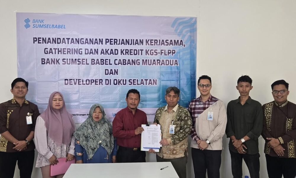 Bank Sumsel Babel Cabang Muaradua Perkuat Sinergi dengan Pengembang Perumahan