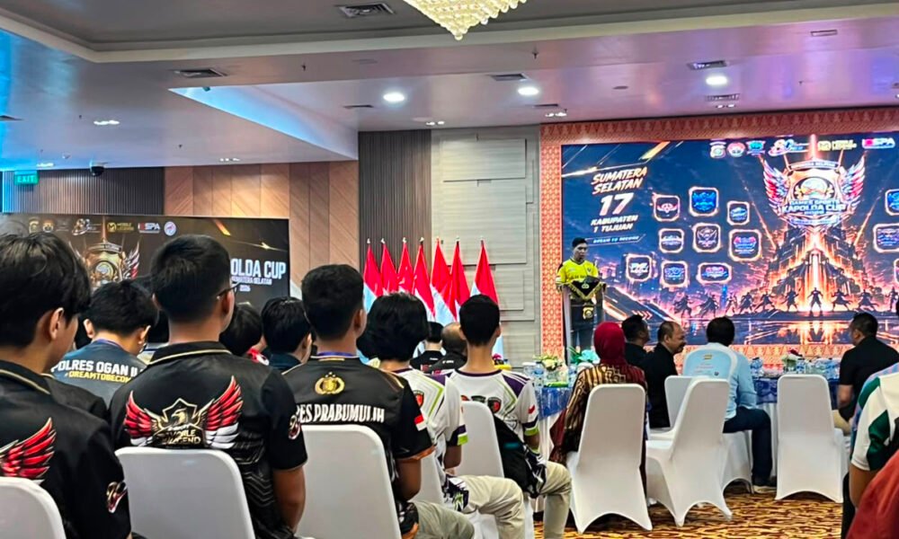 Kapolres OKU Selatan Dampingi Tim E-Sport Berlaga di Kejuaraan Polda Sumsel, Target Lolos ke Grand Final Mabes Polri. (Foto: istimewa)