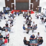 Sinergi Tanpa Batas, Kolonel Arm Heri Bayu Hadiri Lomba Domino Semarak HUT Korem 044/Gapo. (Foto: Yulie/istimewa)