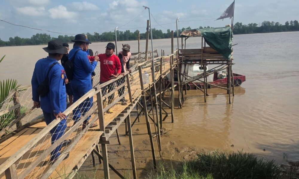 Hendak Perbaiki Perahu Jukung di Pinggir Dermaga, Warga Pulau Rimau Hilang Diterkam Buaya Hendak Perbaiki Perahu Jukung di Pinggir Dermaga, Warga Pulau Rimau Hilang Diterkam Buaya