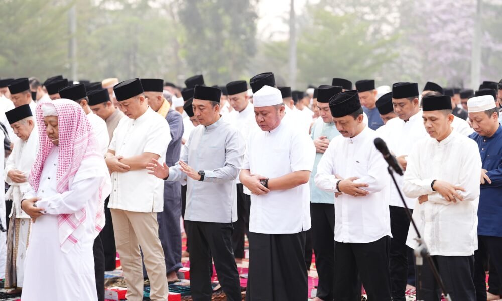 Salat Istisqa Digelar di Griya Agung, Pemprov Sumsel Siapkan Langkah Antisipasi Kemarau