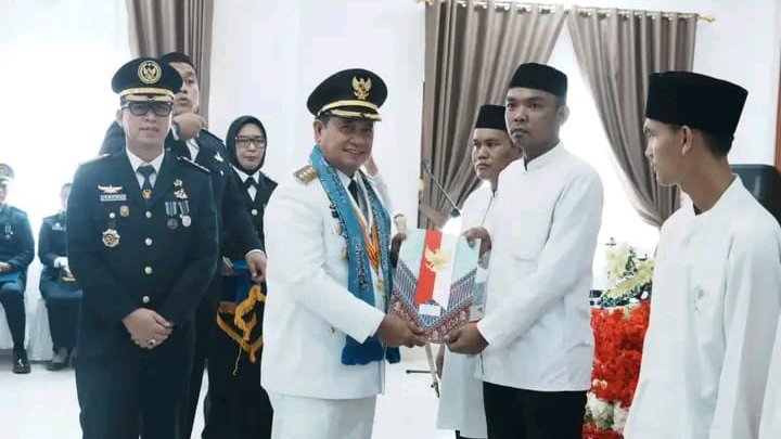 HUT RI Ke 81, 19 Narapidana Lapas Kelas IIA Banyuasin Dapatkan Remisi