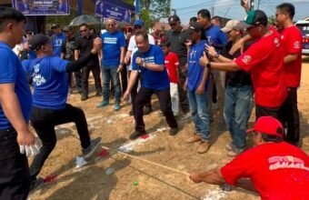 HUT ke-25 Partai Demokrat di Sumsel: Lomba Rakyat Meriah, Motor Listrik Jadi Doorprize
