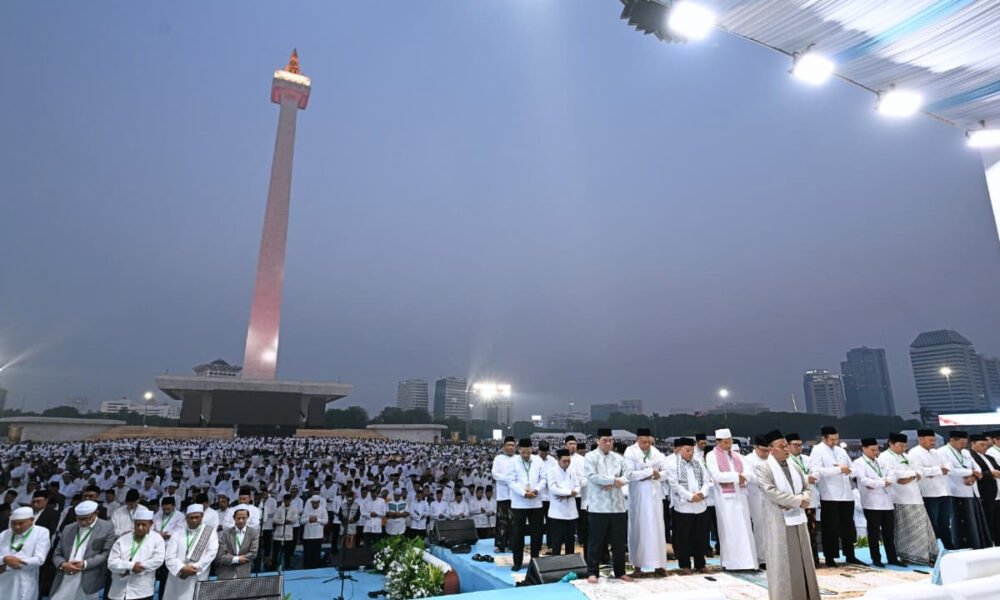 100.000 Jemaah Hadiri Zikir dan Doa Kebangsaan di Monas, Wujud Syukur atas Kemerdekaan Indonesia