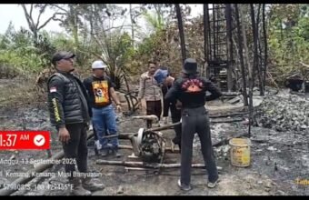 Muba Berduka Lagi: Sumur Minyak Ilegal Terbakar, 2 Pekerja Tewas