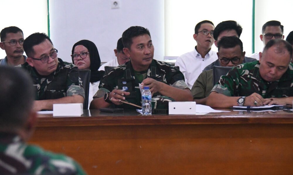 KDKMP Jadi Perhatian Korem 044/Gapo, Pelaksanaan di Wilayah Didorong Lebih Cepat