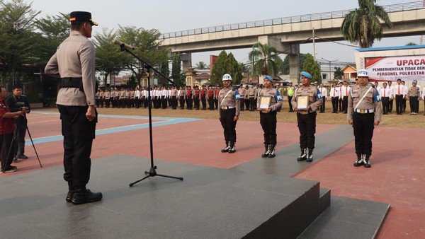 2 Anggota Polrestabes Palembang Dipecat, 5 Personel Positif Narkoba Terancam PTDH