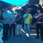 Kapolsek Pagar Alam Utara Sambangi Warga Sukorejo, Himbau Jaga Kondusivitas di Pasar Tumpah Sukamakmur
