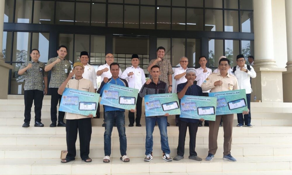 250 Marbot Ogan Ilir Kini Terlindungi JKN, 350 Lainnya Masih Didata